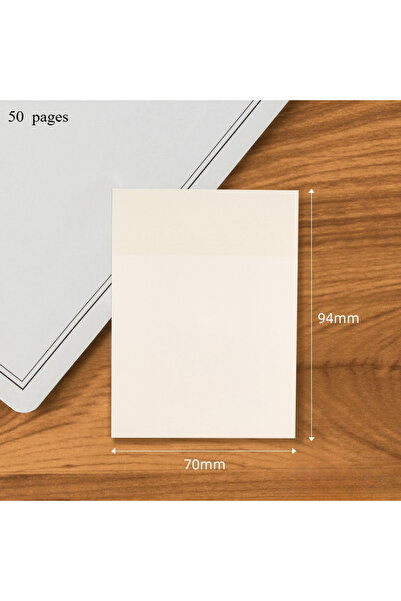 Choice 5 books Morandi Sticky Notes Pastel Colored Memo Pads Index Tabs for S...