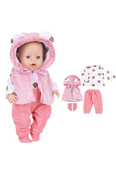 Choice طقم ملابس دمية ستايل دي لدمية أطفال مقاس 43 سم، يتكون من جاكيت وبنطال ...