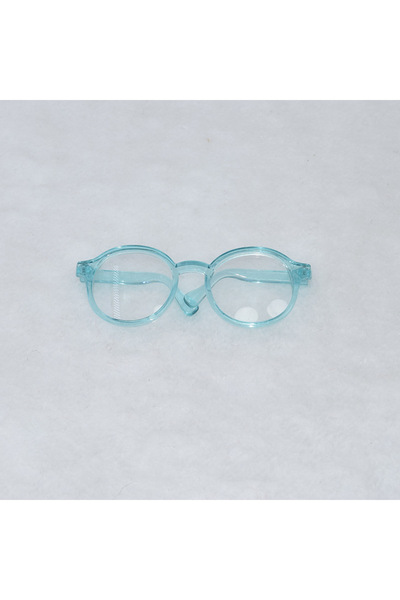 Choice 6.5 cm for labubu transparent blue 6.5cm Glasses for Labubu Accessorie...