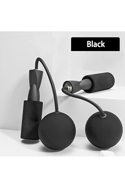 Choice Black-big ball Cordless Jump Rope With Heavy Balls Sports Fitness Trai...