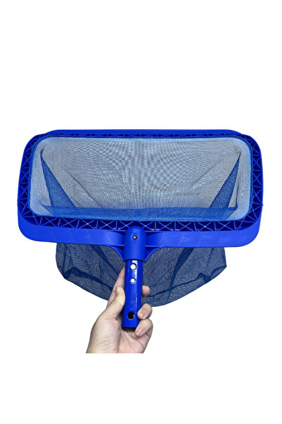 Choice مجرفة أوراق حمام السباحة الاحترافية الزرقاء - كيس عميق ذو سعة كبيرة وإ...