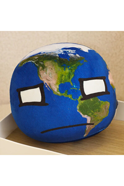 Choice وسادة على شكل كوكبين، 18 سم، لعبة قطيفة، 10 أشكال: الأرض، القمر، الشمس...