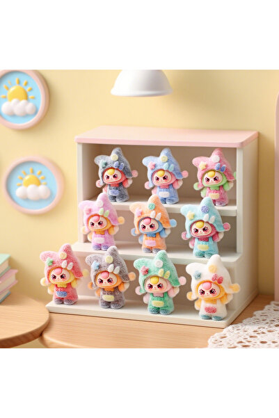 Choice مجموعة متعددة من 10 قطع: ثلاث شخصيات أطفال لطيفة، تماثيل صغيرة، زينة م...