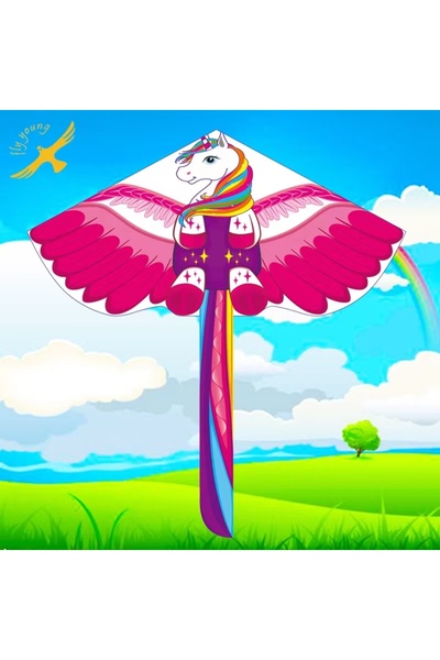 Choice kite with 50m line Horse kites flying outdoor toys ripstop nylon kites...