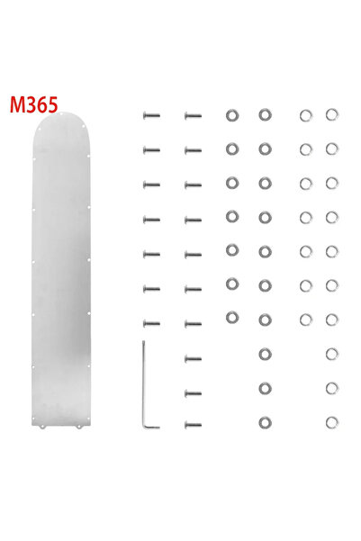 Choice غطاء سفلي لحجرة البطارية M365 لهيكل M365 Pro، 17/21 قطعة براغي، سكوتر ...