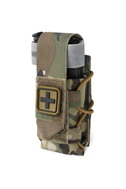 Choice مجموعة MC حامل عاصبة MOLLE، حامل عاصبة IFAK، جراب طبي تكتيكي، حافظة حق...