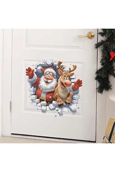 Choice ملصقات جدارية ثلاثية الأبعاد قابلة للإزالة ذاتية اللصق على شكل بابا نو...