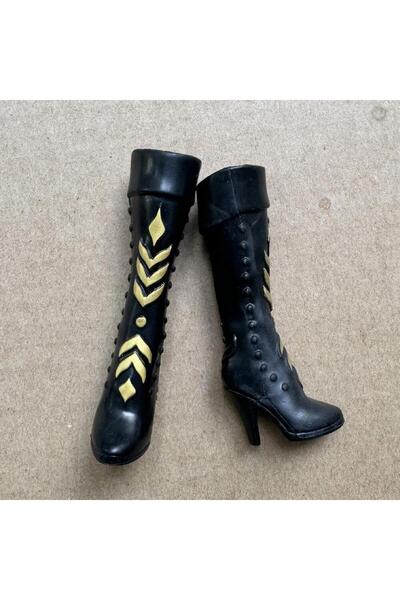 Choice حذاء دمية بكعب عالٍ مقاس واحد (1 1/6) - جزمة مارتن بطول 30 سم - ديكورا...