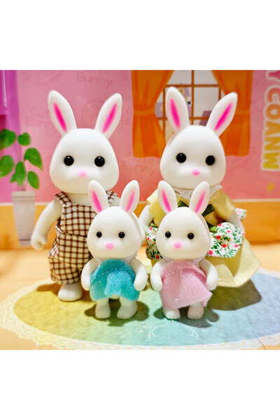Choice New Rabbit Family Forest Family Reindeer Rabbit Panda Animal Simulatio...