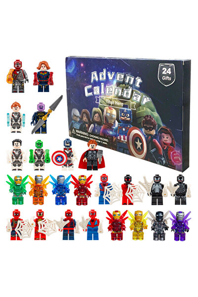 Choice4 005 Disney Advent Calendar Box Marvel Avengers Anime Mini Figures Spi...