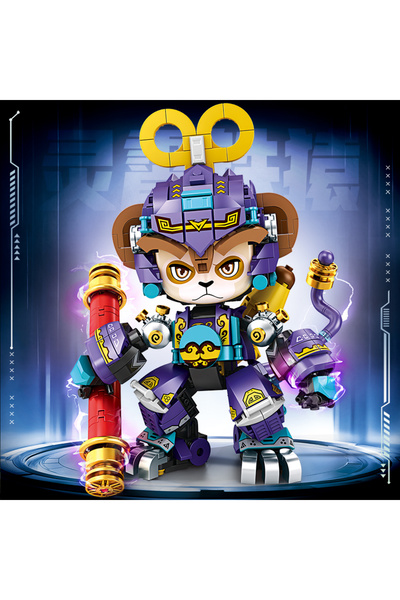 Choice Monkey 2025 New | Mecha Panda Building Kit | Articulated Model Toy | f...