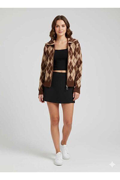 MODA BAKLAVA PATTERNED Knitwear Cardigan