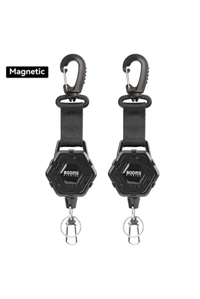 Choice ذراعان مغناطيسيان لصيد الأسماك RG5 قابلان للسحب مع سلسلة مفاتيح وحلقة ...