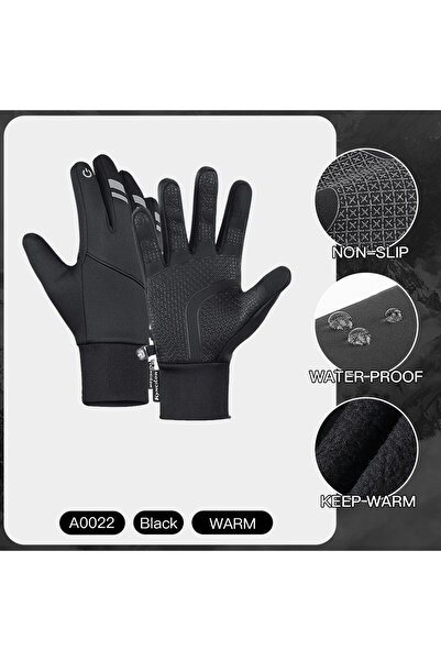 Choice قفازات ركوب الدراجات الشتوية من 3M للرجال والنساء، قفازات صوفية دافئة ...