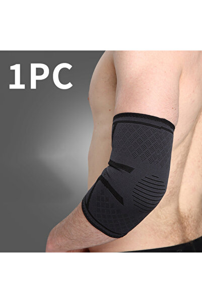 Choice XL 1 PIECE BLACK 1 Pc Breathable Elbow Support Compression Elastic Arm...