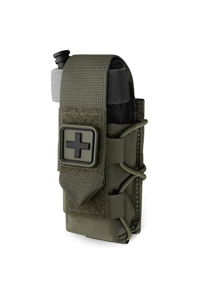 Choice مجموعة خضراء، حامل عاصبة MOLLE، حامل عاصبة IFAK، جراب طبي تكتيكي، حافظ...