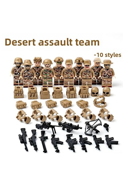 Choice Fluorescence Yellow Building blocks, figures, humanoid dolls, toys, mi...