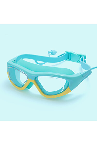 Choice green yellow Anti-fog Children's High-definition Swimming Goggles Sili...