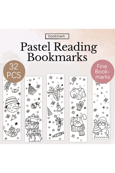 Choice مجموعة ألوان متنوعة 32، فواصل كتب للتلوين، موسم العودة إلى المدرسة، عي...