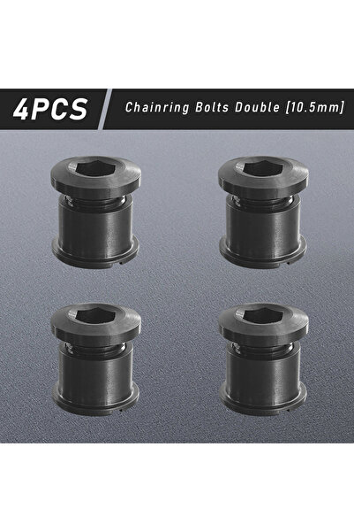 Choice 4 قطع B-10.5mm KRSEC 4/5 قطع براغي تروس سلسلة من سبائك التيتانيوم، برا...