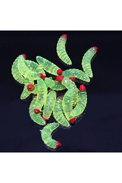 Choice عبوة 50 حبة من طُعم صيد السمك الأصفر، 2.4 سم، 50 قطعة، طُعم صيد سمك أص...