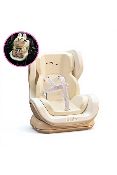 Choice مقعد سيارة لابوبو باللون البني من الجيل الثاني، مقعد أمان للحفلات، ملح...