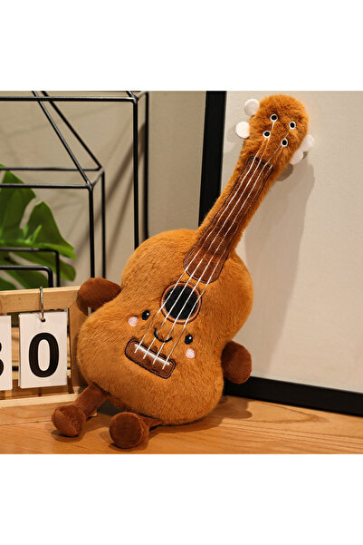 Choice دمى موسيقية قطيفة رائعة على شكل كمان ناعم، جيتار، بيانو، طبل دائري، هد...