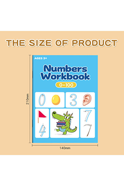 Choice الأرقام من 0 إلى 100، كتاب تمارين من 0 إلى 100، تعلم الكتابة، نسخ المص...