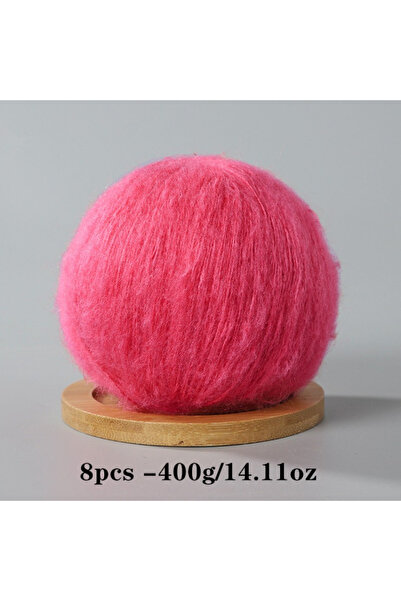 Choice 15 8pcs 400g Mohair Yarn For Crocheting And Knitting DIY Pet Toys DIY ...