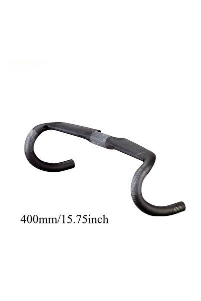 Choice مقود دراجة طريق من ألياف الكربون طراز Rapide T1000، طول 400 مم، قطر 31...