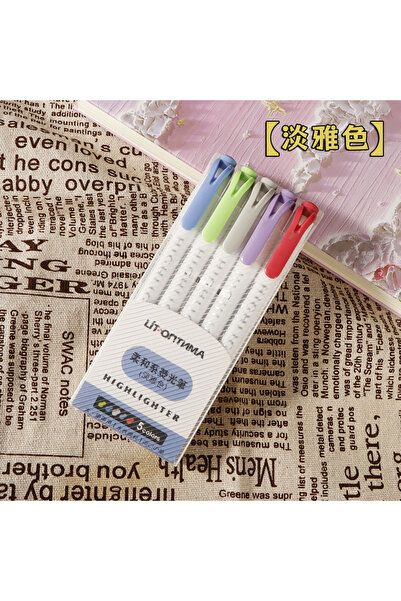 Choice 5PCS A 5/15/25 Pcs Double Head Highlighter Pens Graffiti Markers Highl...