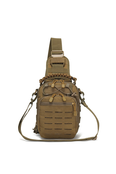 Choice7 Mud Color New stock single shoulder diagonal cross outdoor portable c...