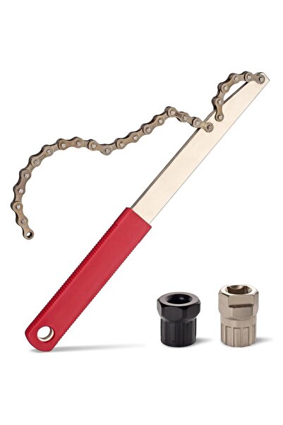 Choice مجموعة أدوات إزالة ترس الدراجة من 3 قطع مع سوط السلسلة وأدوات إزالة تر...