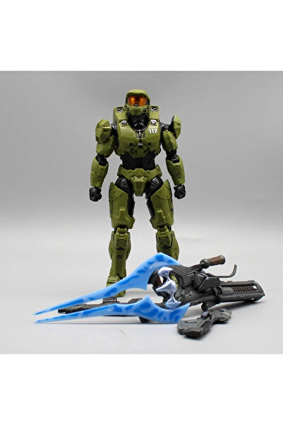 Choice مجسم ماستر تشيف من سلسلة هالو، من إنتاج بانداي، بدون صندوق، بطول 18 سم...