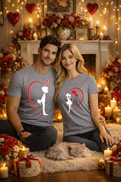 MVRDAR Tricou unisex 100% Bumbac personalizat Colectia Valentineâ€™s Day, Dra...
