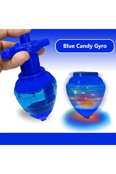 Choice لعبة دوارة زرقاء اللون مزودة بإضاءة رائعة وجهاز إرسال مدمج لدوران طويل...