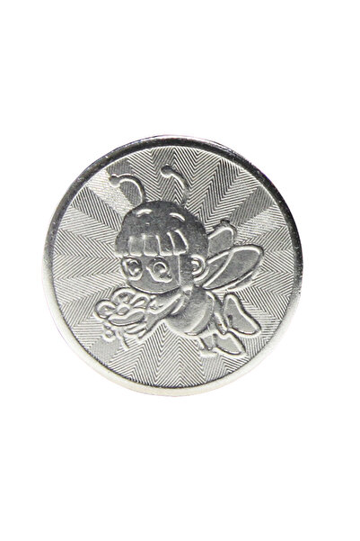 Choice 100 قطعة من العملات المعدنية على شكل نحلة، قطرها 25 مم، مصنوعة من الفو...