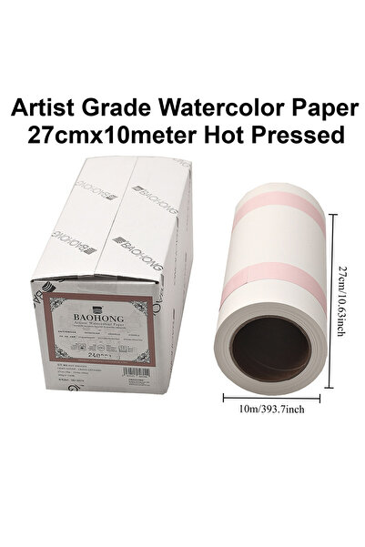 Choice لفة ورق فنانين 27 سم × 10 م، ورق باوهونغ الجديد عالي الجودة، قطن 100%،...