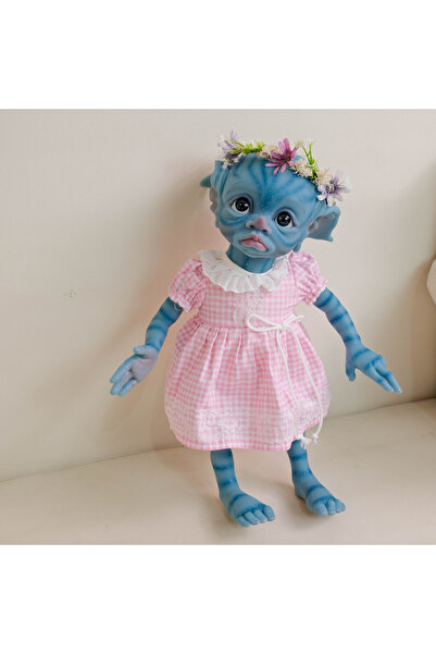 Choice 14inch pink NPK 16inch Reborn Tinky Avatar Doll Soft Silicone Baby Col...