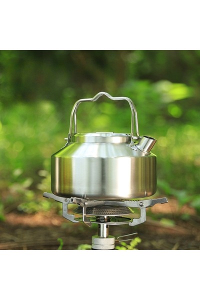 Choice 1.3L 304 Stainless Steel Double-Handle Water Kettle 0.9L And 1.3L Port...