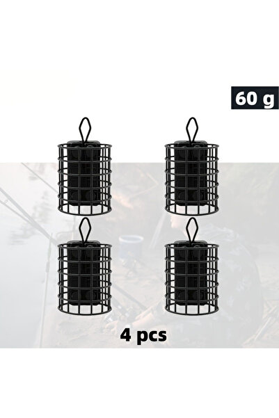 Choice 4 قطع من مغذيات الطعم الشبكية 60 غرامًا | 2/3/4 قطع | أوزان 40/50/60 غ...