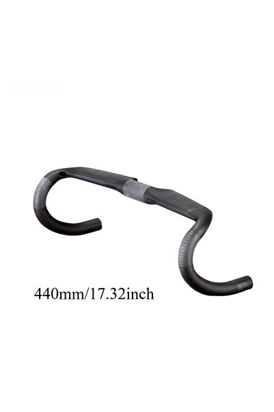 Choice مقود دراجة طريق من ألياف الكربون طراز Rapide T1000، طول 440 مم، قطر 31...