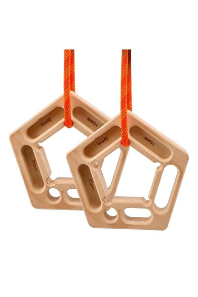 Choice لوحان للسحب لأعلى، لوح تعليق، لوحان لتقوية أصابع التسلق، لوحان لتقوية ...