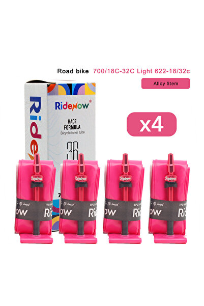 Choice صمام بريستا 45 مم × 4، إطار دراجة طريق RideNow 700x18-32c من سبيكة معد...