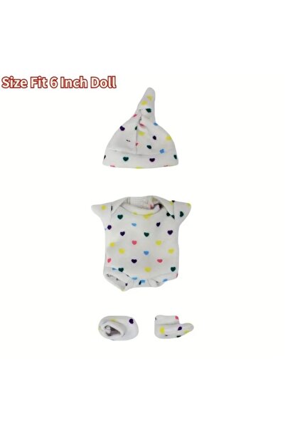 Choice نمط أ: 4 أنماط ملابس للدمى، مناسبة لدمى السيليكون ريبورن مقاس 6 بوصات،...