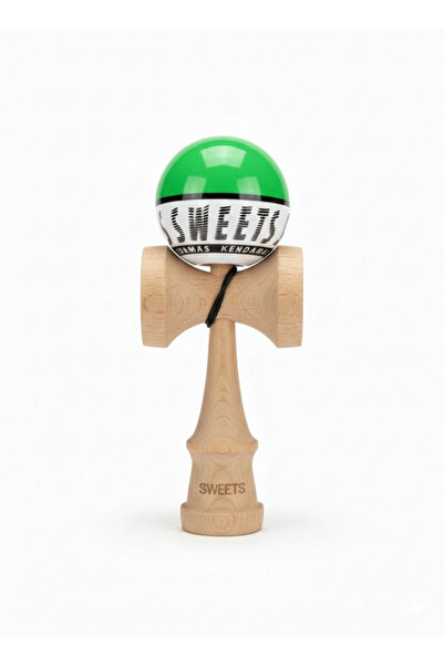 Lulu Kendama Starter Sweets, formă nouă Amped, verde