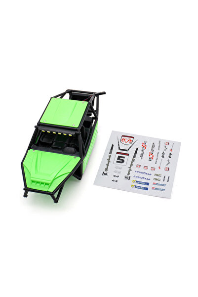Choice 8471 Green 155mm Wheelbase Hardtop Body Shell Kit for 1:18 RC Crawler ...
