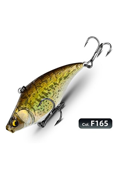 Choice VIB02-75S-F165 ميريديث فايبريشن-إكس VIB 75 مم 19 جم طعم صيد متذبذب