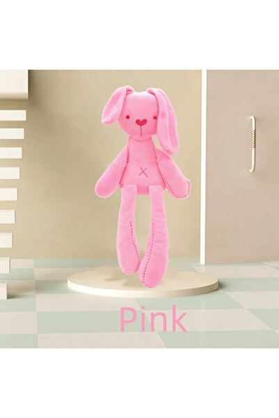 Choice دمية أرنب وردية لطيفة من القماش المحشو، لعبة أطفال، هدية عيد ميلاد، جز...