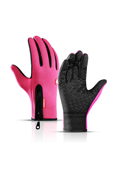 Choice قفازات ركوب الدراجات النارية S A0001-RD للخريف والشتاء، مقاومة للرياح،...